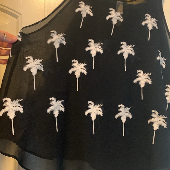 Wildfox White Label Palm Blouse - Picture 3 of 6